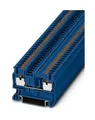 Phoenix Reihenklemme 0,14-2,5qmm 1Etage blau 24A Hutschiene 35mm - PT2,5BU