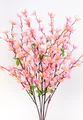 Kunstblume Forsythienbusch 65cm ZF Goldflieder Goldglöckchen künstliche Forsythie, Seidenblumen Roß, Höhe 65 cm, Rosa