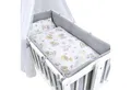 Baby-Delux Babybettwäsche Baby Wiegenset Waffelpique, Textilien, 6 teilig, Wiegenset 6-tlg. für Babywiege 90x40 (ohne Wiege) verschiedene Designs