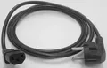 InLine Netzkabel - Schutzkontakt gerade auf Kaltgerätestecker C13 - 5m - schwarz