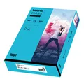 inapa farbiges Kopierpapier, buntes Papier tecno Colors: 80 g/m², A4, 500 Blatt, blau