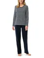 Schiesser Schlafanzug lang Set weiche Baumwolle - Nightwear