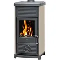 Kaminofen Plamen Maestral N mit Herdplatte, creme - 6,5kW - Creme