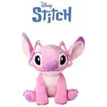 Stich Engel Teddybär Plüschtier Lilo Und Stitch Plüschtier 45Cm - Schwarz/Rosa/Violett/Weiß