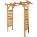 Promadino Pergola Bamberg massive Kiefer (BxTxH) 200 cm x 51 cm x 208 cm