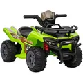 Homcom Mini, Grün, Metall, 42x45x70 cm, Spielzeug, Kinderspielzeug, Kinderautos & Elektro-Kinderautos