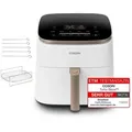 Cosori Heißluftfritteuse XXL Turbo Blaze, 6L Airfryer, 30°-230°, Kompakt, 1725 W, 5 Geschwindigkeitsstufen&9 FunktionenCooking Charts, Energiesp... - Weiß