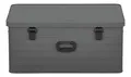 Enders® Alubox Toronto XXL Grey, 130 Liter, Aluminium Box 1 mm Wandstärke, spritzwasserdicht, stapelbar - Alukiste, Metallkiste, Metallbox mit Deckel - verwendbar als Transportbox, grau #3883