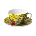 James Rizzi Pop Art Cappuccinotasse mit Untertasse My New York City 250ml Goebel