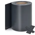JUSKYS PVC Sichtschutzstreifen (Anthrazit)