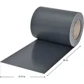 Juskys PVC Sichtschutzstreifen Doppelstabmatten Zaun - 35m x 19 cm - Anthrazit - Grau