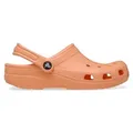 Crocs Classic Clogs für Damen, orangefarbene Badeschuhe und Freizeitschuhe - Orange - 39