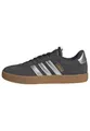 Adidas Damen VL Court 3.0 Shoes, Carbon/Silver met./Gold met., 42 2/3 EU