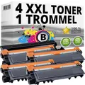 Inkadoo 4 Toner kompatibel für Brother TN2320+DR2300 DCP-L2500D L2520DW L2540DN MFC-L2740DW