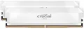 crucial Pro Overclocking 32GB UDIMM Kit 2x16GB DDR5-6400 CL38-40-40-84 - CP2K16G64C38U5W weiß