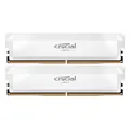 Crucial Pro OC Weiß 32GB Kit (2x16GB) DDR5-6400 CL38 UDIMM Gaming-Arbeitsspeiche