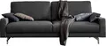 Creation BY ROLF BENZ 3-Sitzer CR.450, Designsofa, Loungesofa, Armlehne niedrig, Fuß chromfarben glänzend, Breite 204 cm
