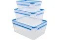 Emsa Lunchbox Emsa CLIP & CLOSE Frischhaltedosen-Set, 3-teilig