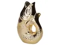 Giftcompany Monsieur Carafon Vase/Karaffe Fisch S Gold 1,2l