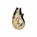 Gift Company Vase Monsieur Carafon S Dekovase in Fisch-Form Steingut Gold 25.2cm