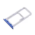 Wigento Für Huawei Honor 9 SIM Karten Halter SIM Tray SIM Schlitten Holder Blau Neu