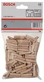 Bosch Professional geriffelte Holzdübel (120 Stück, Ø 10 mm)
