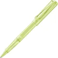 Lamy safari springgreen Tintenroller – zeitlos klassischer Stift mit ergonomischem Griff & Strichbreite M - Gehäuse aus robustem ASA-Kunststoff – mit Tintenrollermine M 63 in schwarz