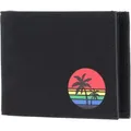 oxmox Geldbörse New Cryptan Pocketbörse Rainbow Palms schwarz - Schwarz