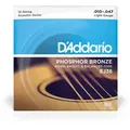 D’Addario EJ38 - 12-String Acoustic Phosphor Bronze | 10-47 - Saiten Westerngitarre