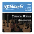D'Addario A-Git.Saiten 10-47 12-String EJ38 Phosphor Bronze