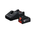 BOSCH PROFESSIONAL Akku-Set, 1 x Akku GBA 18V 4,0 Ah und 1 x Ladegerät GAL 18V-40 - schwarz