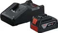 Bosch Professional 18V Akku Starter-Set (1x GBA 4.0Ah Akku +Schnell-Ladegerät)
