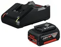 Bosch blaues Starterset 18 V Basic mit 1 Akku 18 V 4,0 Ah + Ladeg