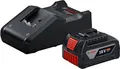 Bosch Professional 18V Akku Starter-Set GAL 18V-40 Akku + GBA 18V Ladegerät
