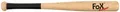 MFH Baseballschläger Holz 15" natur American Baseball