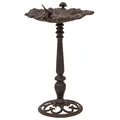 Vogeltränke Vogelbad Garten Vogelbecken Vogel Tränke Eisen Antik-Stil 61cm