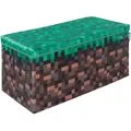 Minecraft Sitzbox, Mehrfarbig, Textil, Papier, Gaming, 30x60x30 cm, faltbar, als Aufbewahrungsbox verwendbar, Stauraum, stapelbar, Wohnzimmer, Hocker, Sitzwürfel