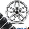 4x Alu Winterräder für VW Tiguan Reifen 215/60R17 Goodyear