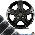 4x Alu Winterräder für VW Bus T5 Reifen 215/60R17 Goodyear