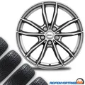 4x Alu Winterräder für VW Tiguan Reifen 215/60R17 Goodyear