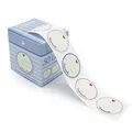 AVERY Zweckform 56819 Marmeladen Etiketten selbstklebend 50 Stück (Ø38mm, Aufkleber Marmeladenglas, Einmachen, Haushaltsetiketten ablösbar, Homemade, beschriftbar, Weihnachten) Sticker auf Rolle