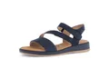 Gabor Damen Sandaletten, Frauen Sandalen,Moderate Mehrweite (G),Blue (36),44 EU / 9.5 UK