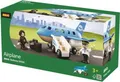 BRIO blaues Flugzeug