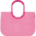 reisenthel loopshopper L, Einkaufstasche, Shopper, Tragetasche, Tasche, Frame Twist Pink, 25 L, OR3093 - Rosa