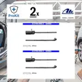 2x ORIGINAL® Ate Warnkontakt, Bremsbelagverschleiß Vorne für VW TOUAREG (CR7