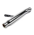 Auspuff Caferacer Turn Out Kompatibel für Suzuki LS 650 Savage chrom