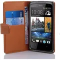 Cadorabo Book mit Struktur Cover (HTC Desire 500) (DE-101610)
