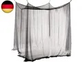 Moskitonetz für Doppelbett Schwarz, 210x240x190 cm Großes Moskitonetz Bett R