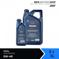 Aral HighTronic 5W-40 MB 229.31 Opel RN 0700 VW 505 Motoröl 5+1 Liter = 6 Liter