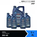 Aral HighTronic 5W-40 MB 229.31 Opel RN 0700 VW 505 Motoröl 5+4 Liter = 9 Liter